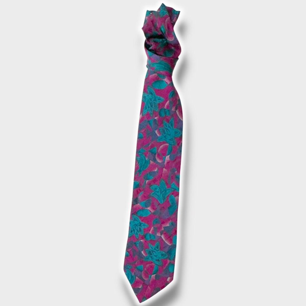 Vintage Seigo for Nordstrom Mens Necktie 100% Silk Made in Japan - Picture 6 of 10